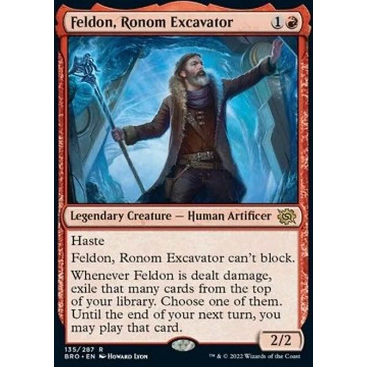 Feldon, Ronom Excavator - Feldon, Dissotterratore di Ronom - [BRO] [NM] [Foil]