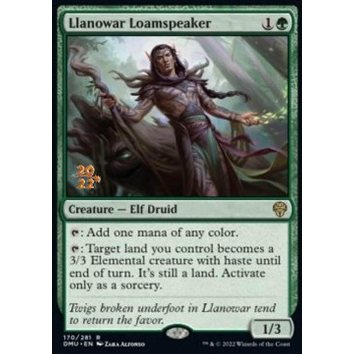 Llanowar Loamspeaker (V.1) - Sussurraterra di Llanowar (V.1) - [PDMU] [NM] [Foil]