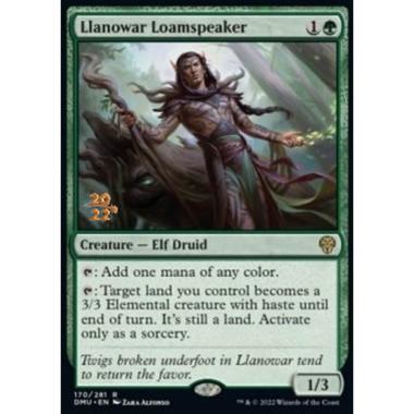 Llanowar Loamspeaker (V.1) - Sussurraterra di Llanowar (V.1) - [PDMU] [NM] [Foil]