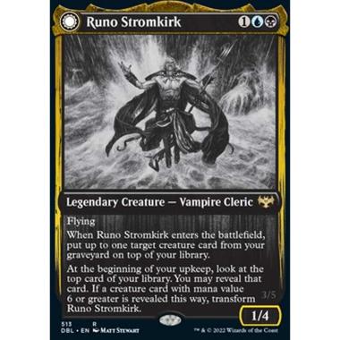 Runo Stromkirk // Krothuss, Lord of the Deep - Runo Stromkirk // Krothuss, Lord of the Deep - [DBL] [NM]