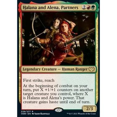 Halana and Alena, Partners - Halana e Alena, Compagne - [VOW] [NM] [Foil]