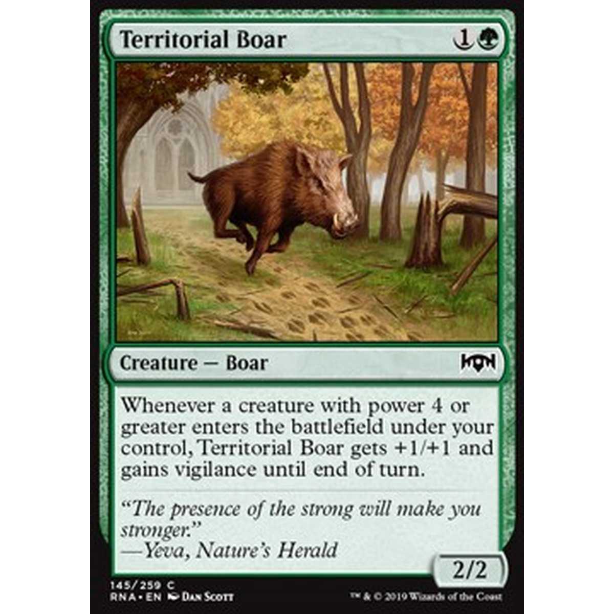 Territorial Boar - Cinghiale Territoriale - [RNA] [NM]