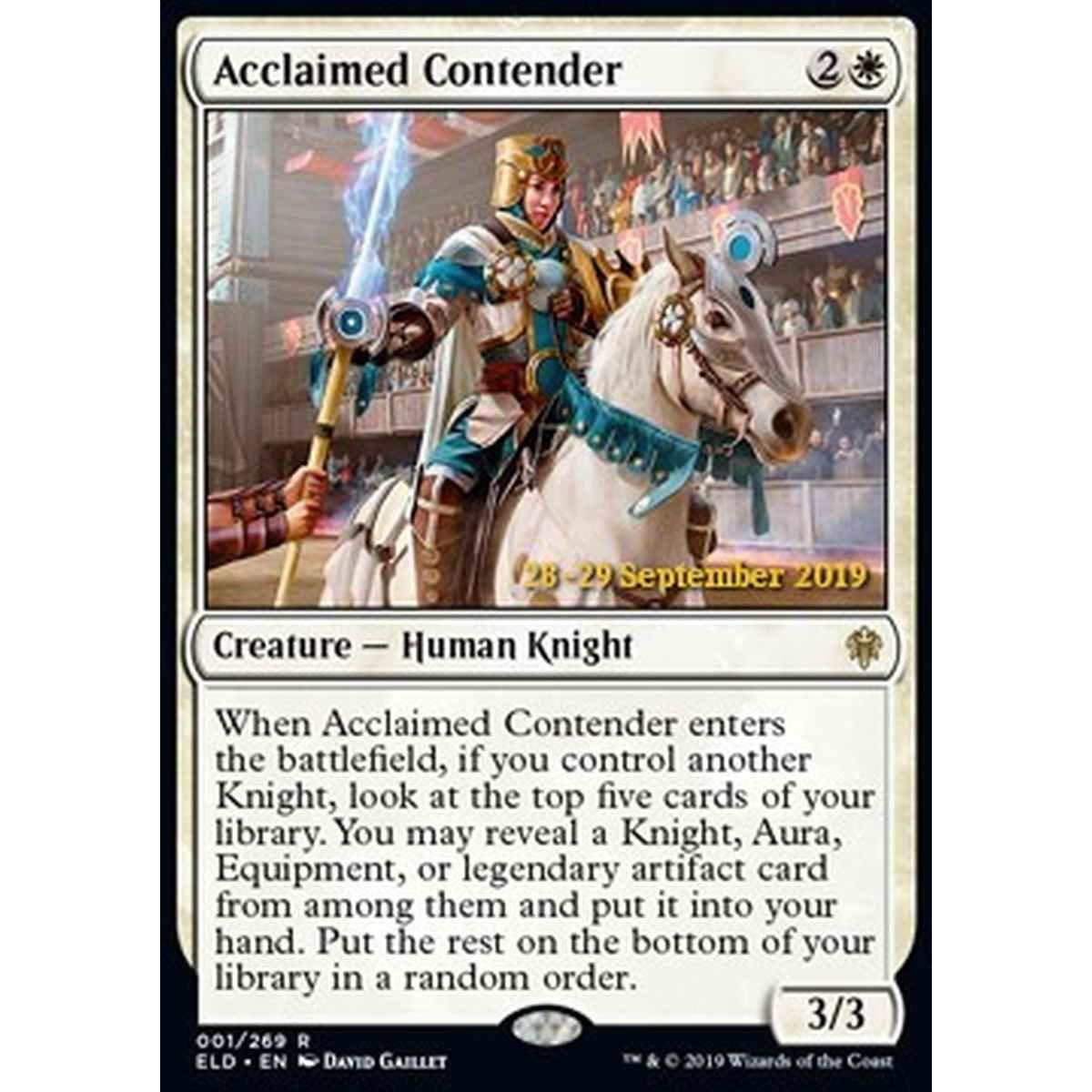 Acclaimed Contender (V.1) - Contendente Acclamata (V.1) - [PELD] [NM] [Foil]