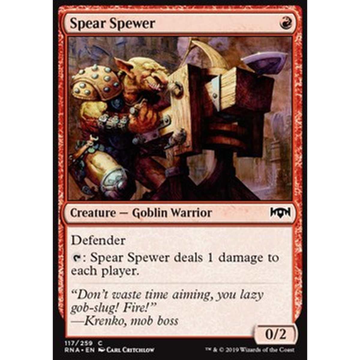 Spear Spewer - Scaglialance - [RNA] [NM]