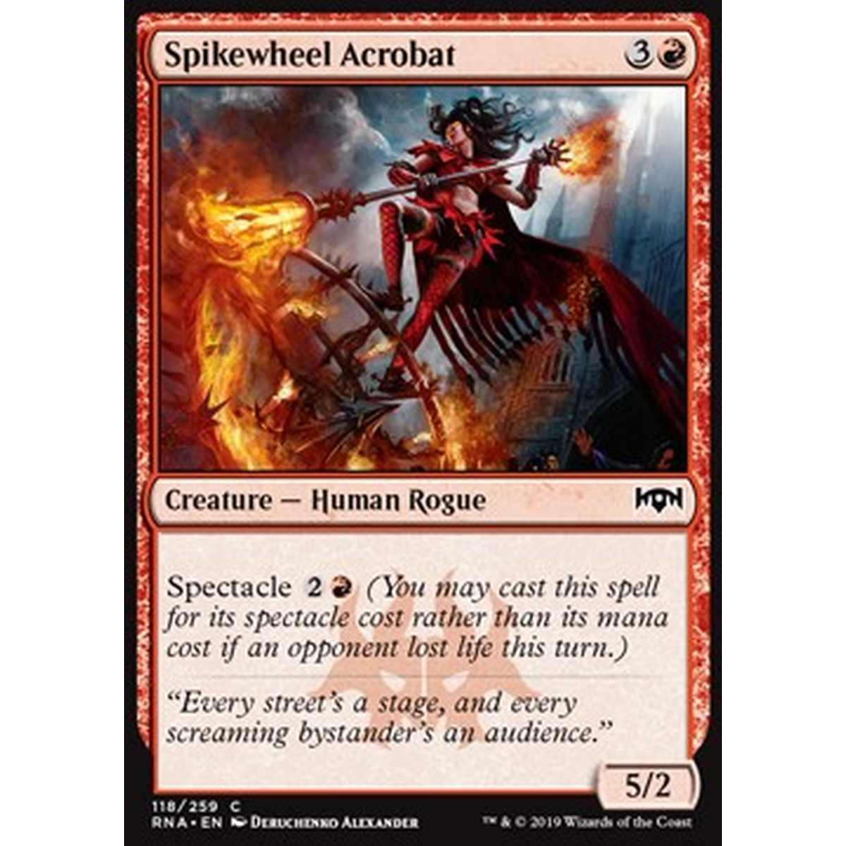 Spikewheel Acrobat - Acrobata della Ruota Uncinata - [RNA] [NM]