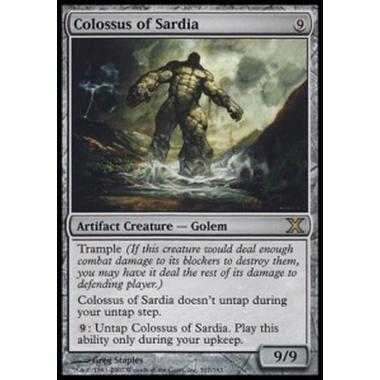 Colossus of Sardia - Colossus of Sardia - [10E] [EX] [Foil]