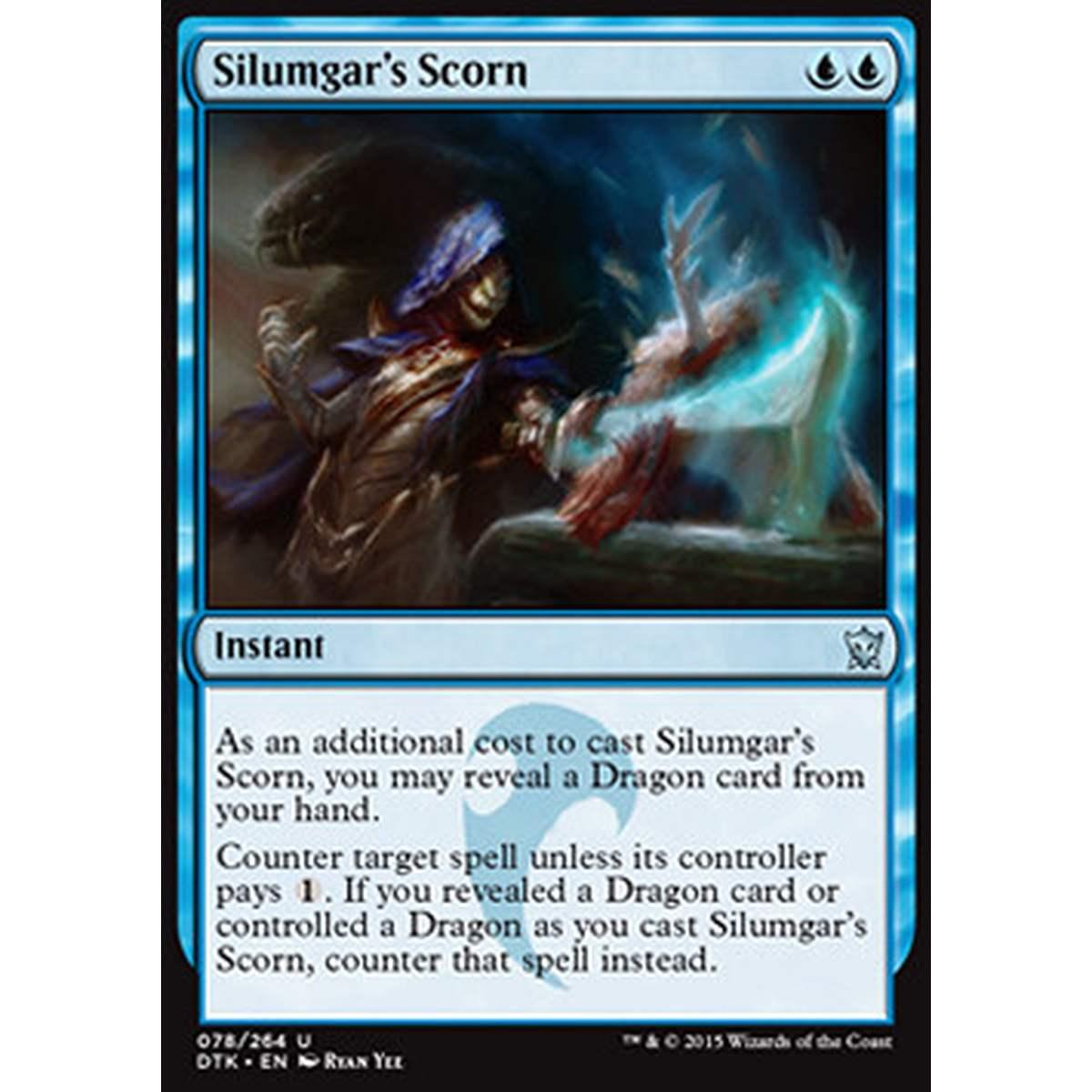Silumgar's Scorn - Disprezzo di Silumgar - [DTK] [NM] [Foil]