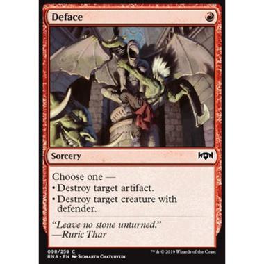 Deface - Sfregiare - [RNA] [NM]