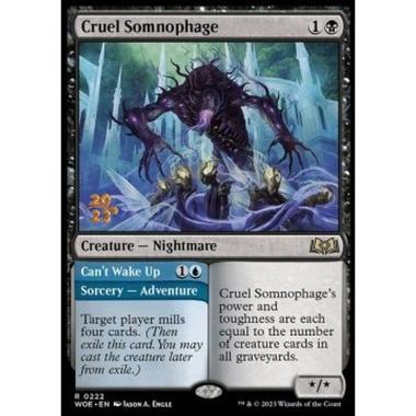 Cruel Somnophage // Can't Wake Up (V.1) - Somnofago Crudele // Impossibile Svegliarsi (V.1) - [PWOE] [NM] [Foil]