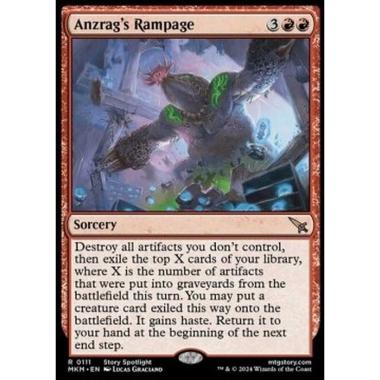 Anzrag's Rampage - Anzrag's Rampage - [MKM] [NM] [Foil]