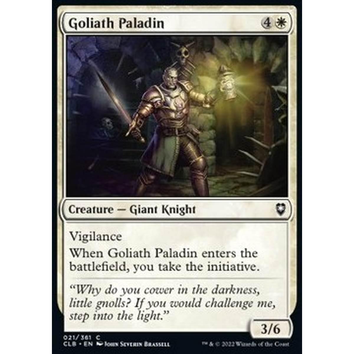 Goliath Paladin - Goliath Paladin - [CLB] [NM] [Foil]