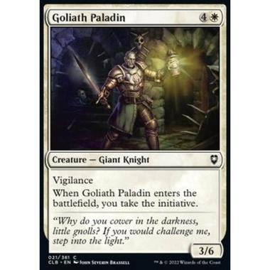 Goliath Paladin - Goliath Paladin - [CLB] [NM] [Foil]