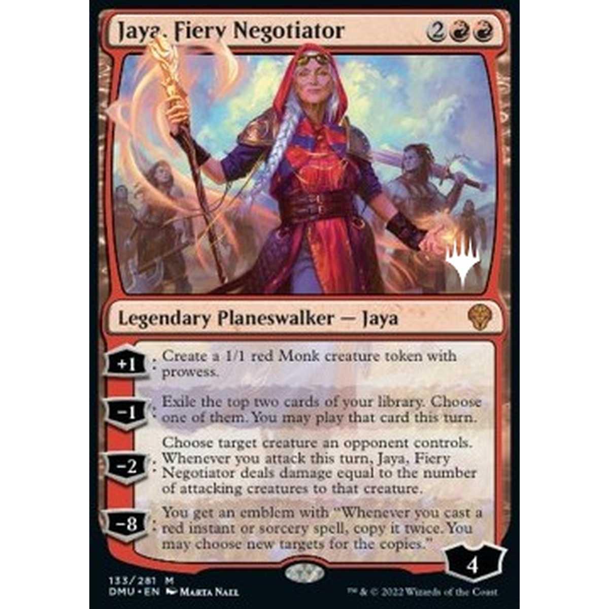 Jaya, Fiery Negotiator (V.2) - Jaya, Negoziatrice Ardente (V.2) - [PDMU] [NM]
