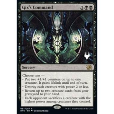 Gix's Command (V.2) - Comando di Gix (V.2) - [PBRO] [NM] [Foil]