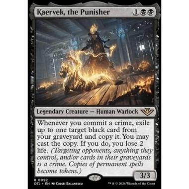 Kaervek, the Punisher - Kaervek, the Punisher - [OTJ] [NM]