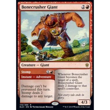Bonecrusher Giant // Stomp - Bonecrusher Giant // Stomp - [ELD] [NM]