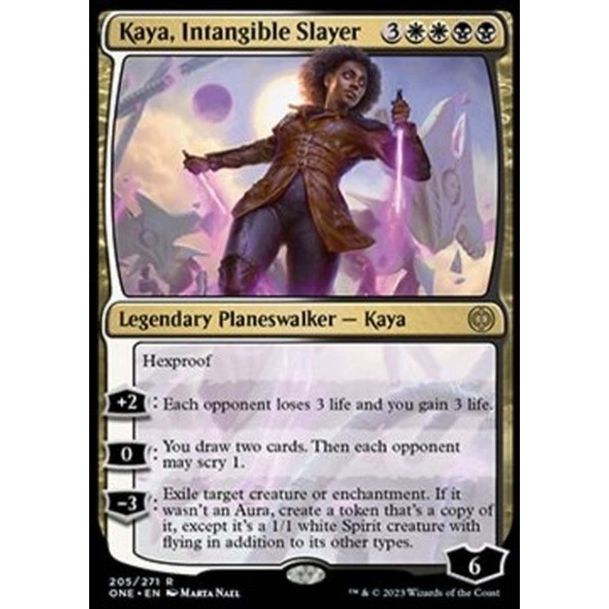 Kaya, Intangible Slayer - Kaya, Intangible Slayer - [ONE] [NM] [Foil]
