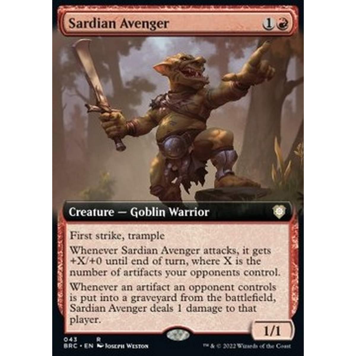 Sardian Avenger (V.2) - Sardian Avenger (V.2) - [XBRC] [NM]