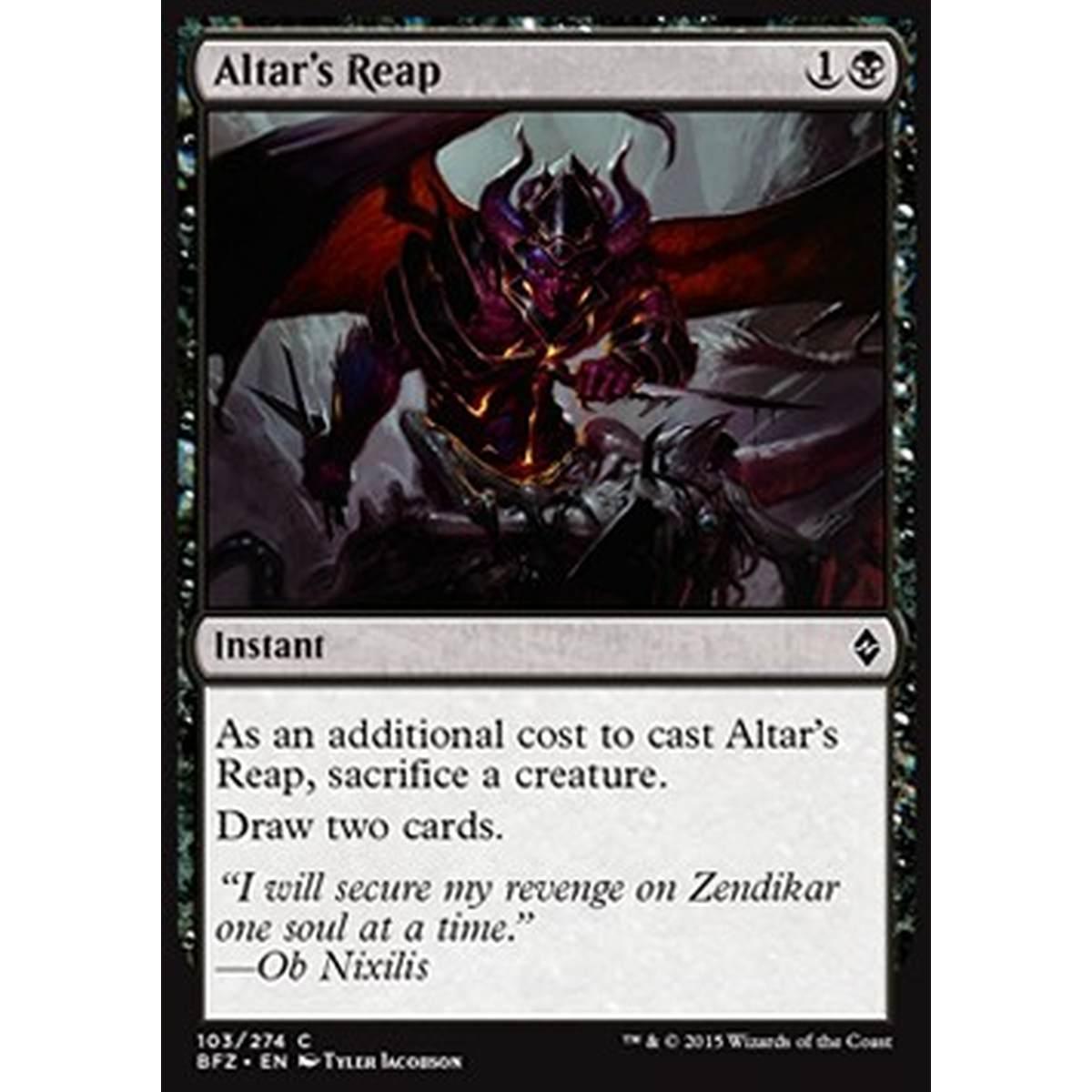 Altar's Reap - Raccolto dell'Altare - [BFZ] [NM]