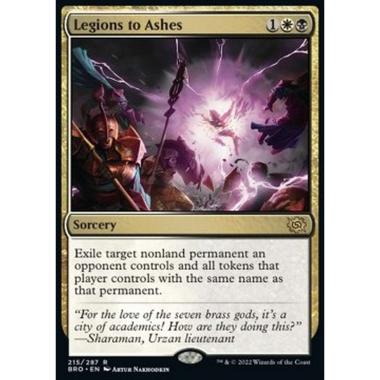 Legions to Ashes - Legioni in Cenere - [BRO] [NM] [Foil]