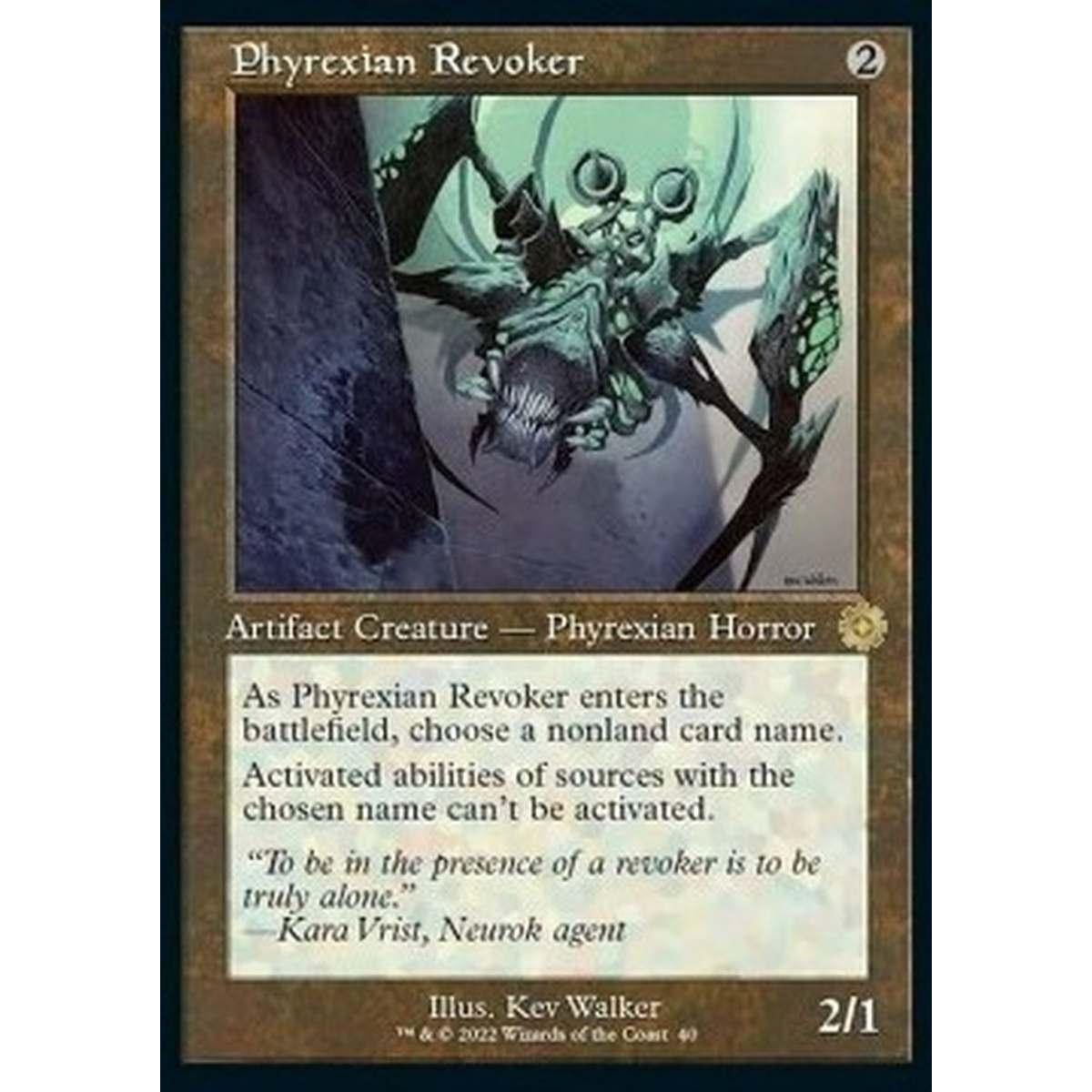 Phyrexian Revoker (V.1) - Phyrexian Revoker (V.1) - [BRR] [NM]