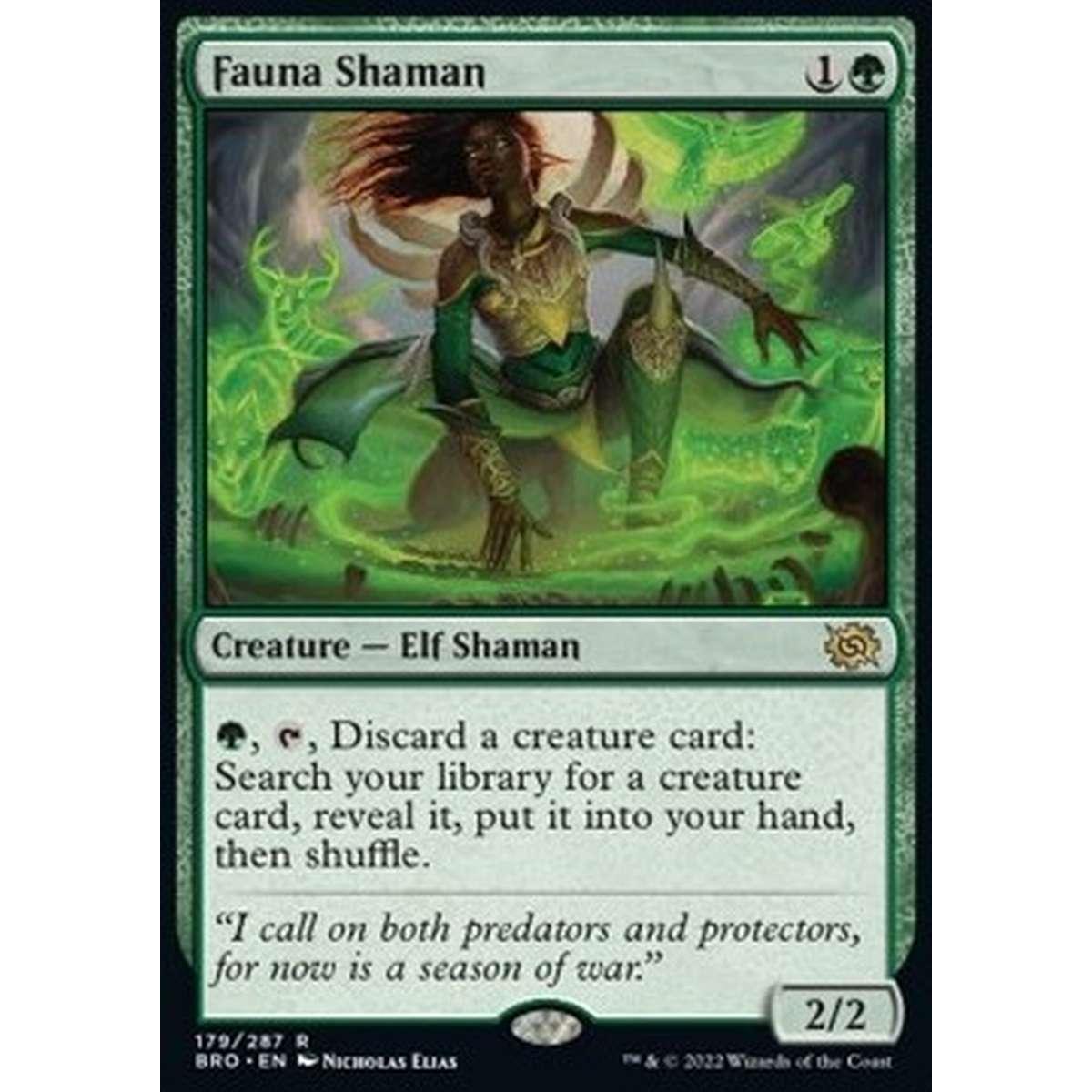Fauna Shaman - Sciamana della Fauna - [BRO] [NM]
