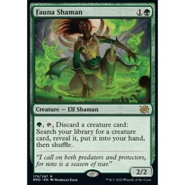 Fauna Shaman - Sciamana della Fauna - [BRO] [NM]