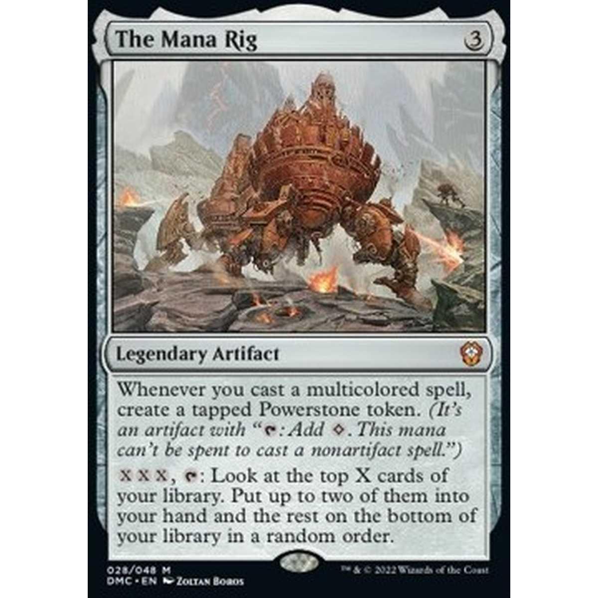 The Mana Rig - The Mana Rig - [DMC] [NM]