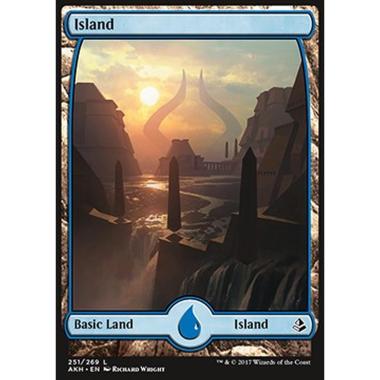 Island (V.1) - Island (V.1) - [AKH] [NM] [Foil]