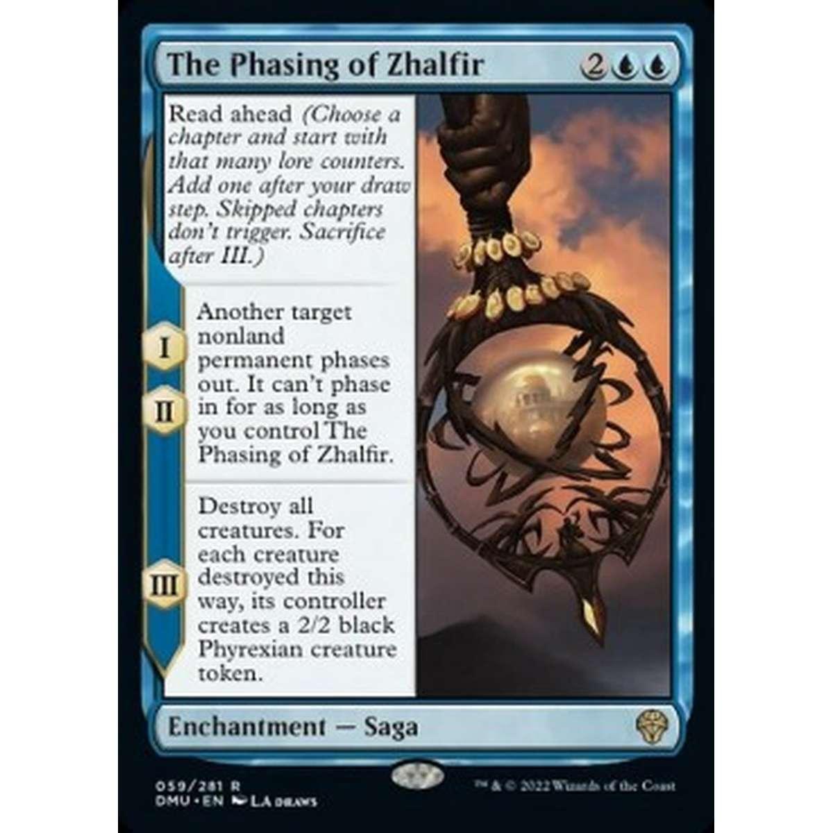 The Phasing of Zhalfir - La Scomparsa di Zhalfir - [DMU] [NM] [Foil]