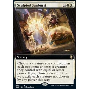 Sculpted Sunburst - Sculpted Sunburst - [XCLB] [NM] [Foil]
