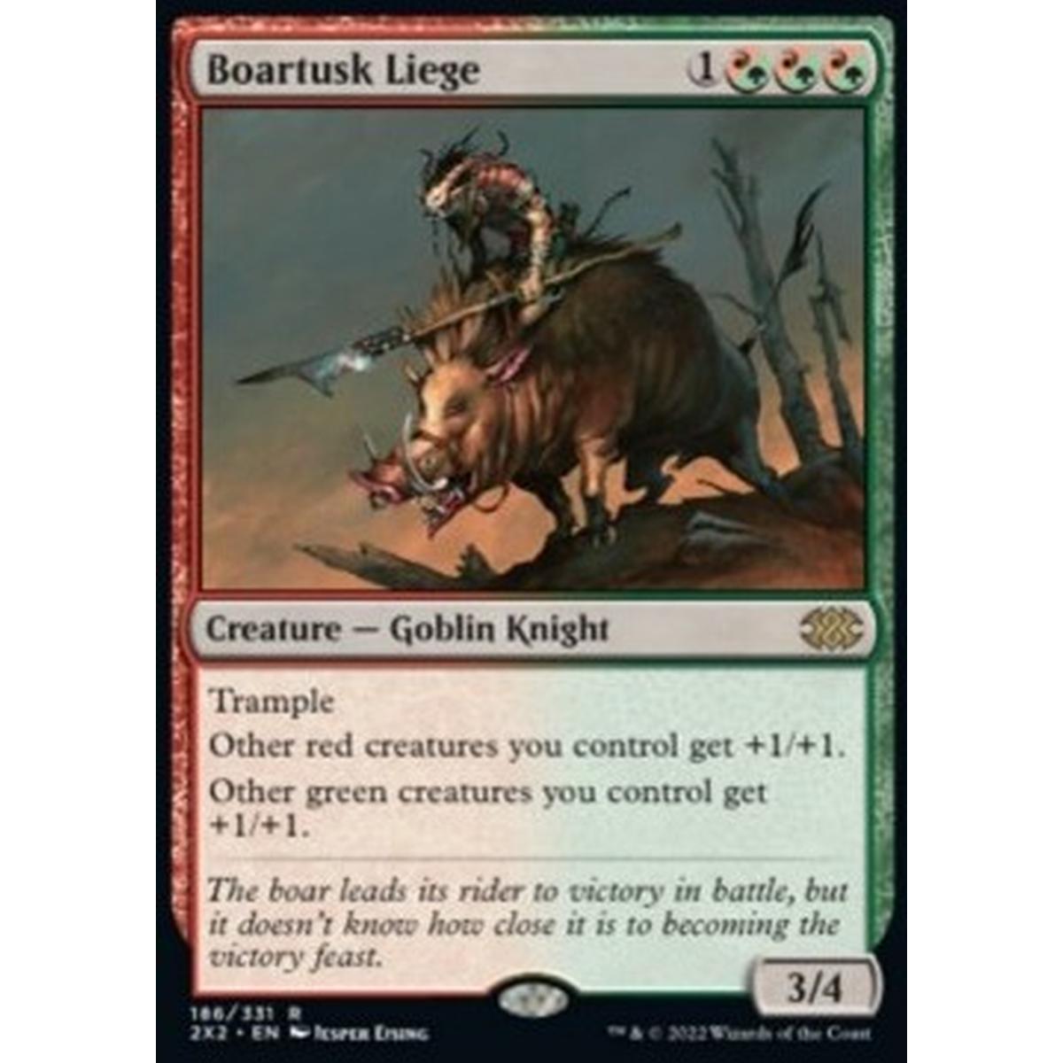 Boartusk Liege - Boartusk Liege - [2X2] [NM] [Foil]