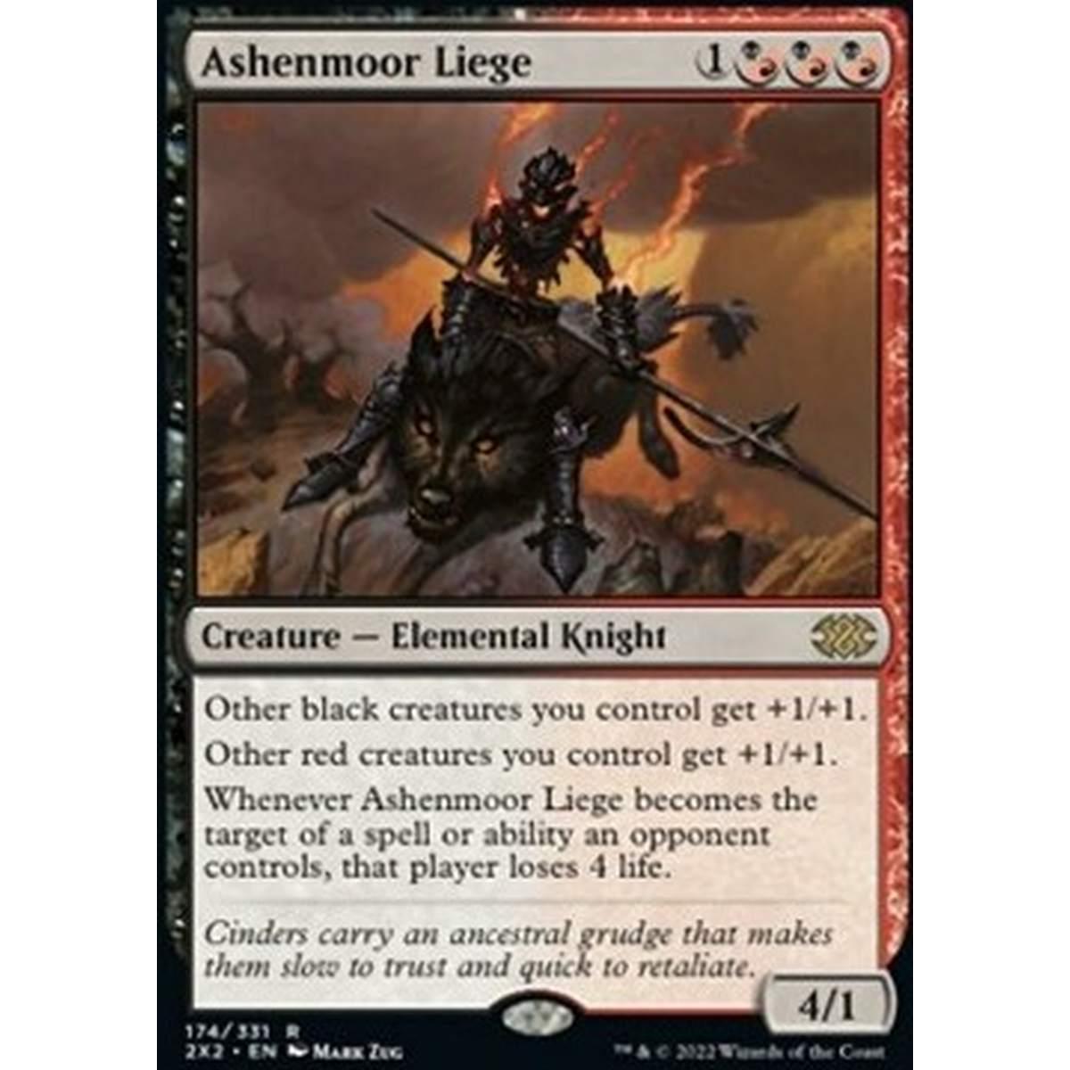 Ashenmoor Liege - Ashenmoor Liege - [2X2] [NM] [Foil]