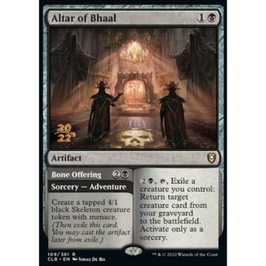 Altar of Bhaal // Bone Offering - Altar of Bhaal - [PCLB] [NM] [Foil]