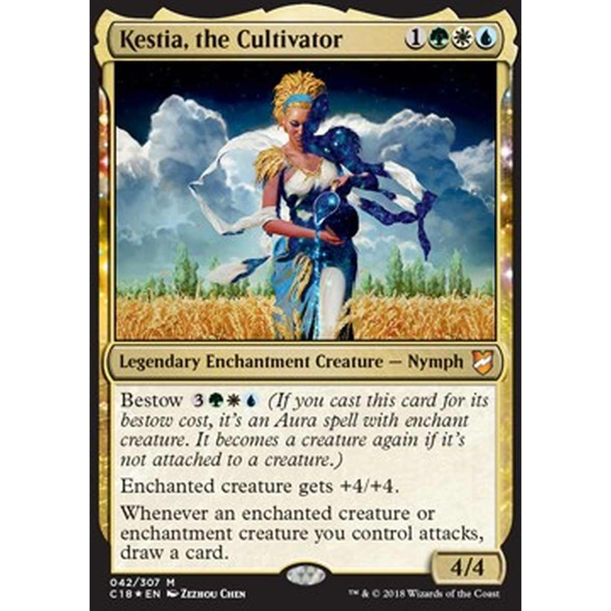 Kestia, the Cultivator - Kestia, the Cultivator - [C18] [NM] [Foil]