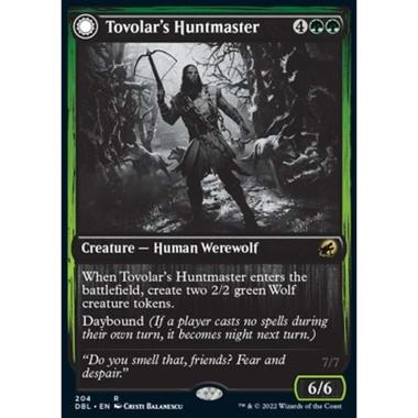 Tovolar's Huntmaster // Tovolar's Packleader - Tovolar's Huntmaster // Tovolar's Packleader - [DBL] [NM]