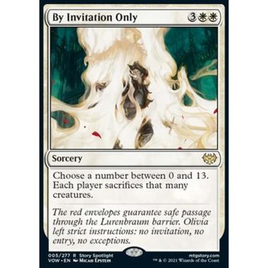 By Invitation Only - Solo su Invito - [VOW] [NM] [Foil]