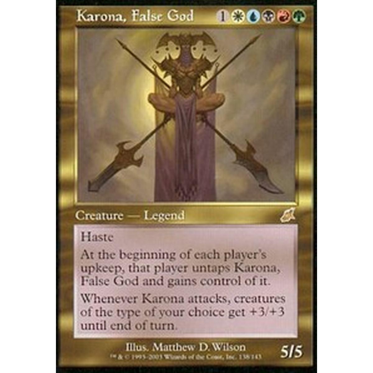 Karona, False God - Karona, False God - [SCG] [LP]