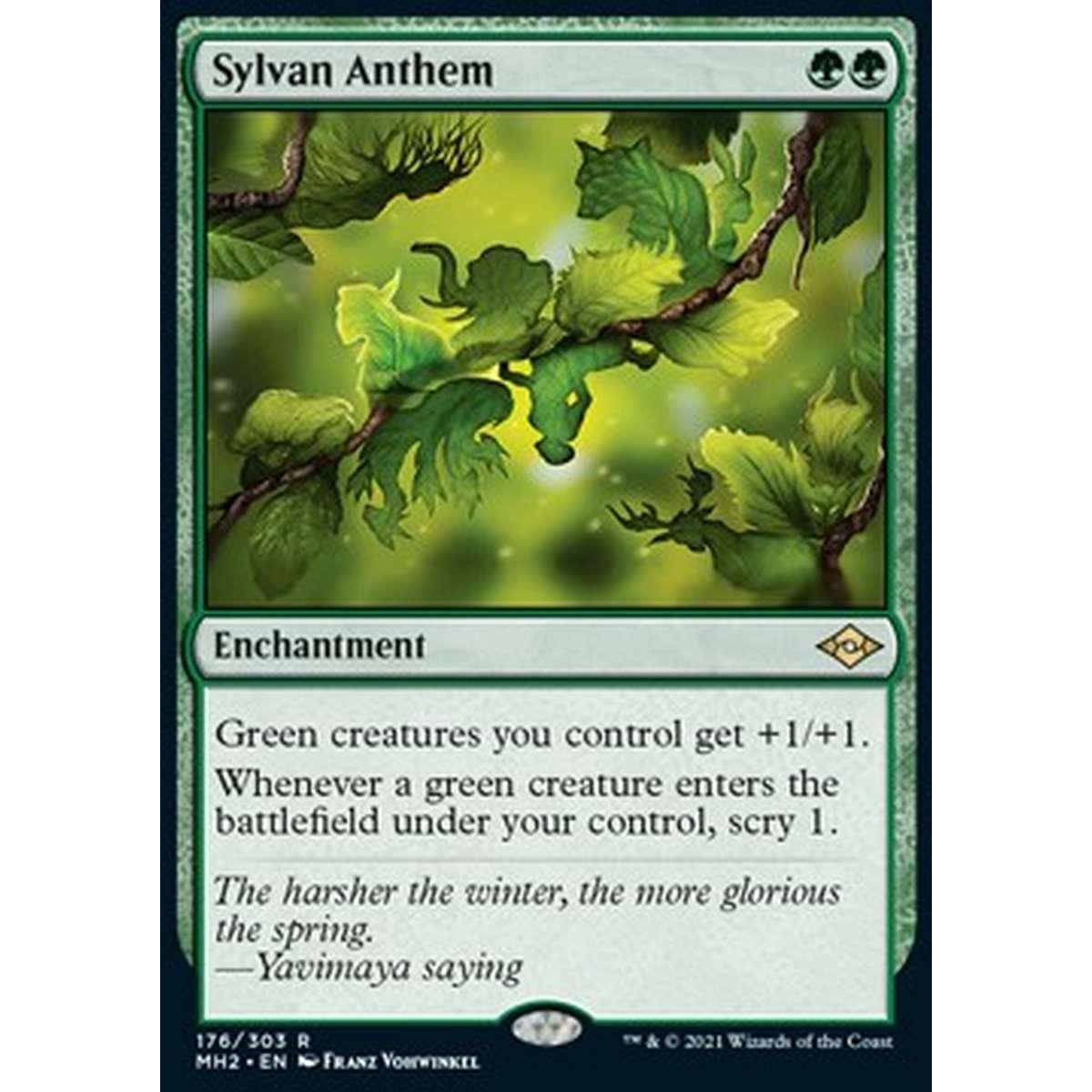 Sylvan Anthem - Sylvan Anthem - [MH2] [NM] [Foil]
