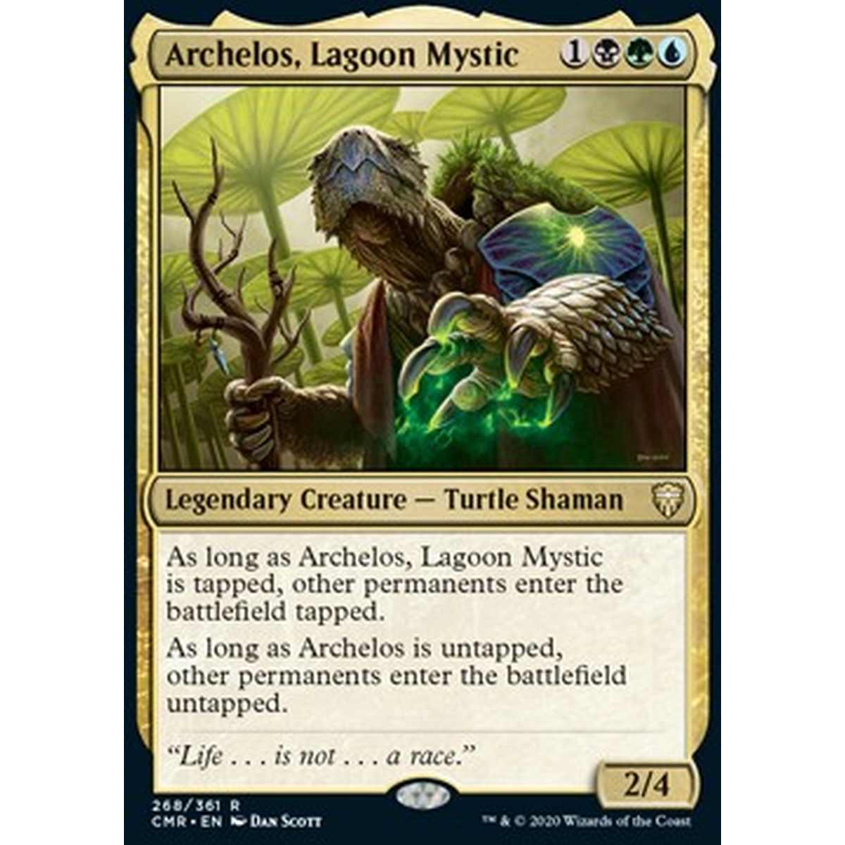Archelos, Lagoon Mystic - Archelos, Lagoon Mystic - [CMR] [NM] [Foil]