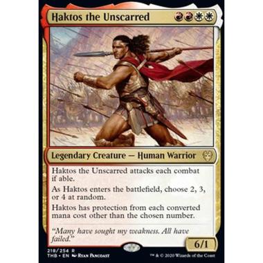 Haktos the Unscarred - Haktos the Unscarred - [THB] [NM] [Foil]