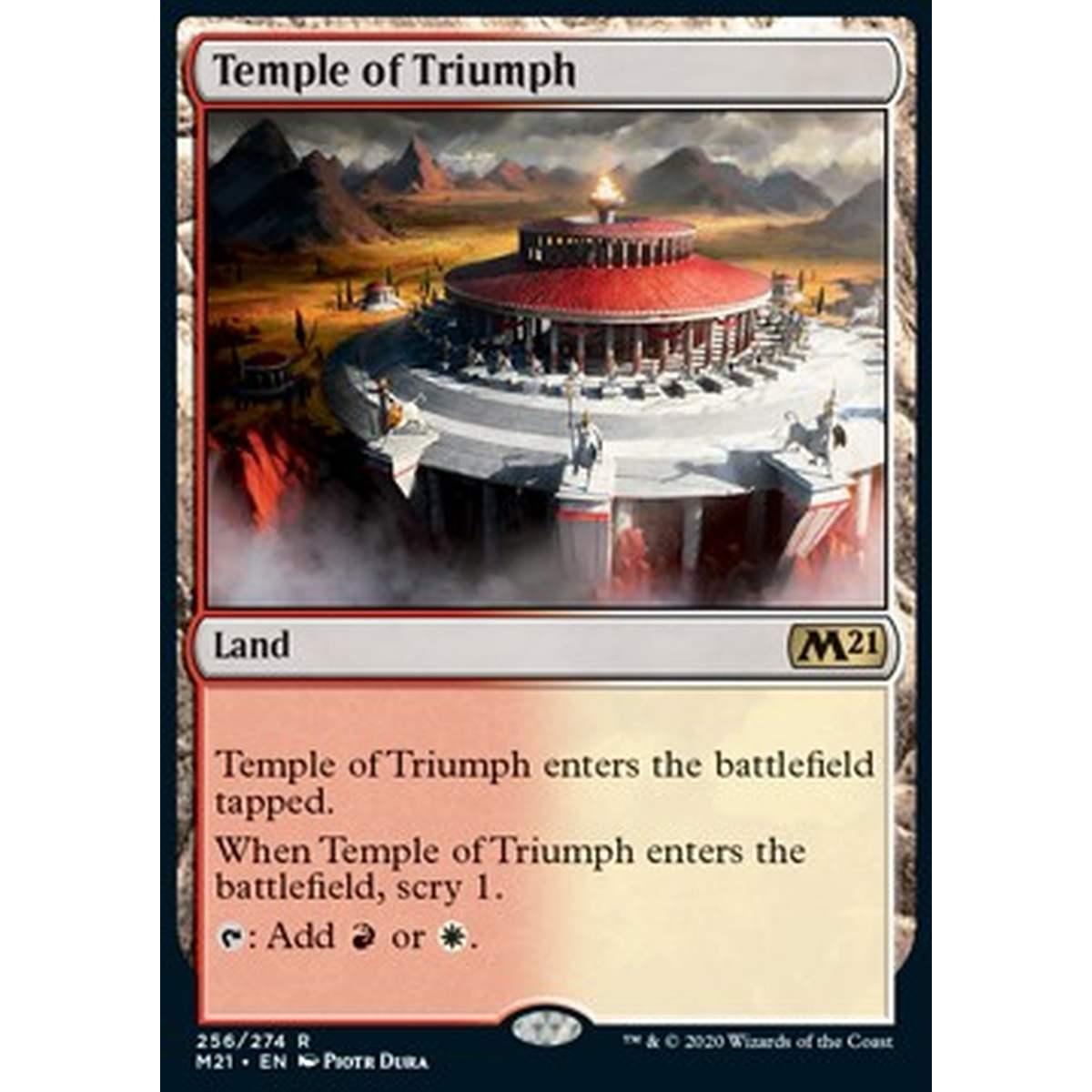 Temple of Triumph - Tempio del Trionfo - [M21] [NM] [Foil]