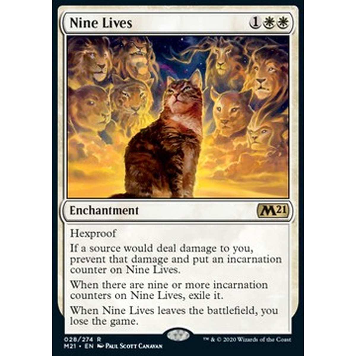 Nine Lives - Nove Vite - [M21] [NM] [Foil]