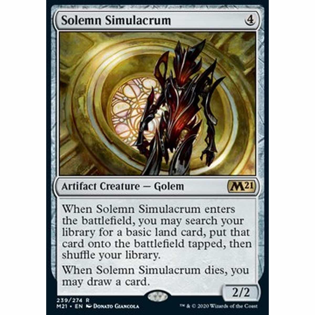 Solemn Simulacrum - Simulacro Solenne - [M21] [NM]