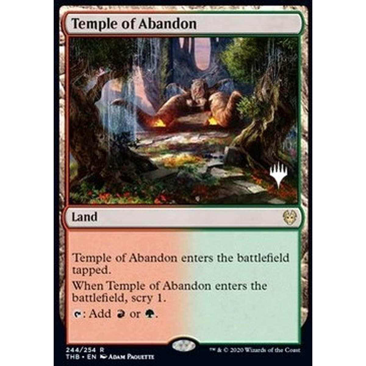 Temple of Abandon (V.1) - Tempio dell'Abbandono (V.1) - [PTHB] [NM] [Foil]