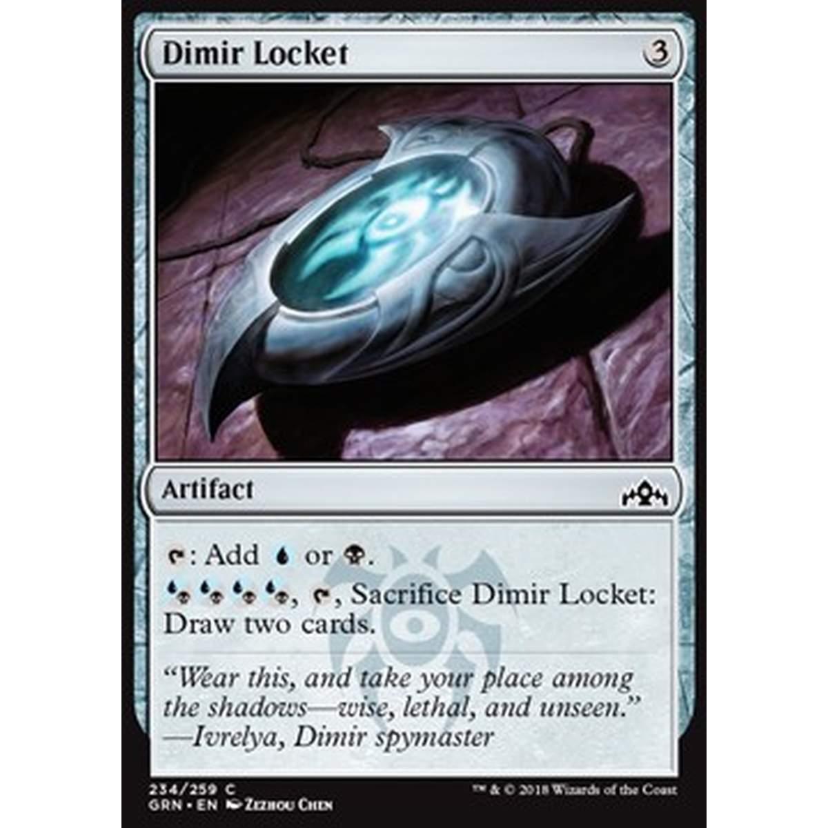 Dimir Locket - Medaglione Dimir - [GRN] [NM]