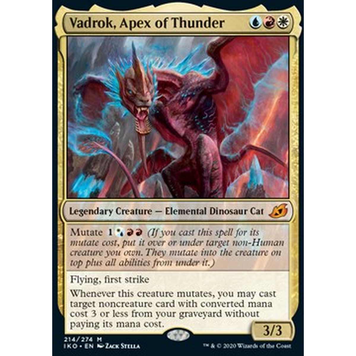 Vadrok, Apex of Thunder - Vadrok, Alfa del Tuono - [IKO] [NM]