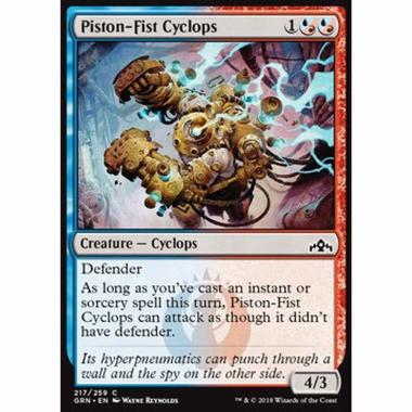 Piston-Fist Cyclops - Ciclope Pugnopistone - [GRN] [NM]