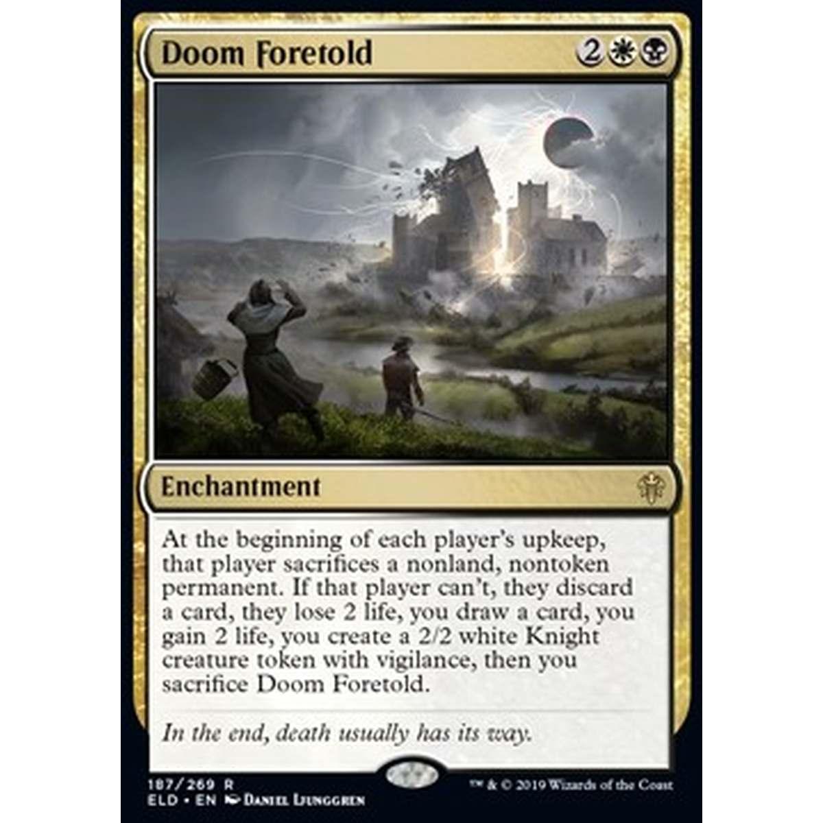 Doom Foretold - Doom Foretold - [ELD] [NM] [Foil]
