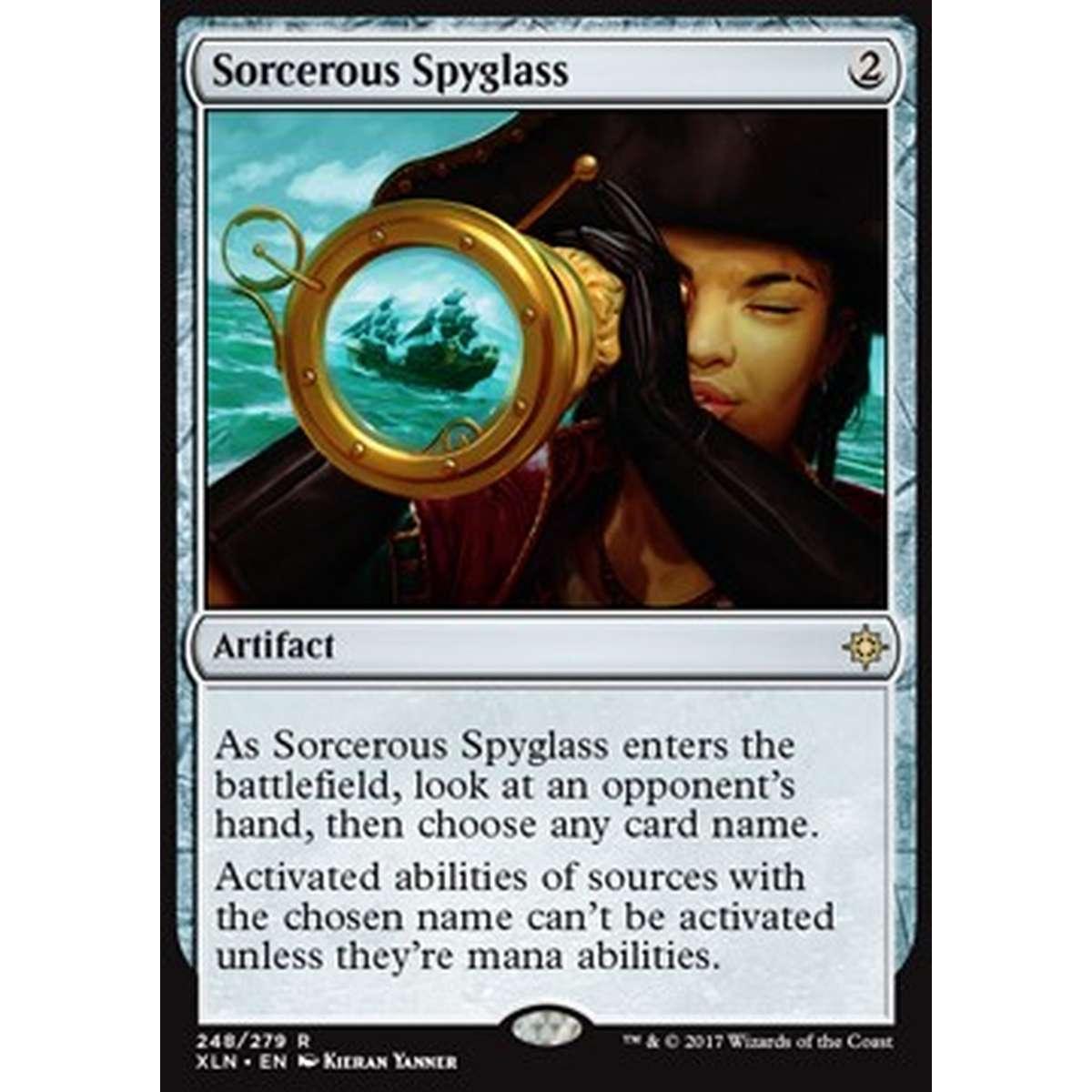 Sorcerous Spyglass - Sorcerous Spyglass - [XLN] [NM] [Foil]